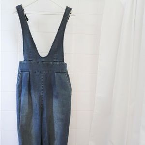 Tibi Denim Overalls